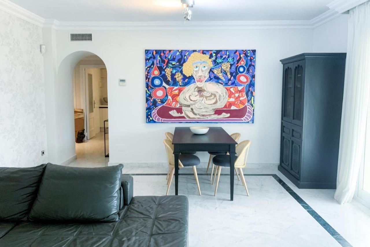 3 Room Lux Apt Puerto Banus-Terrace 5 Min To Beach Marbella Exterior photo